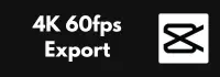 4k 60 fps export in capcut mod apk