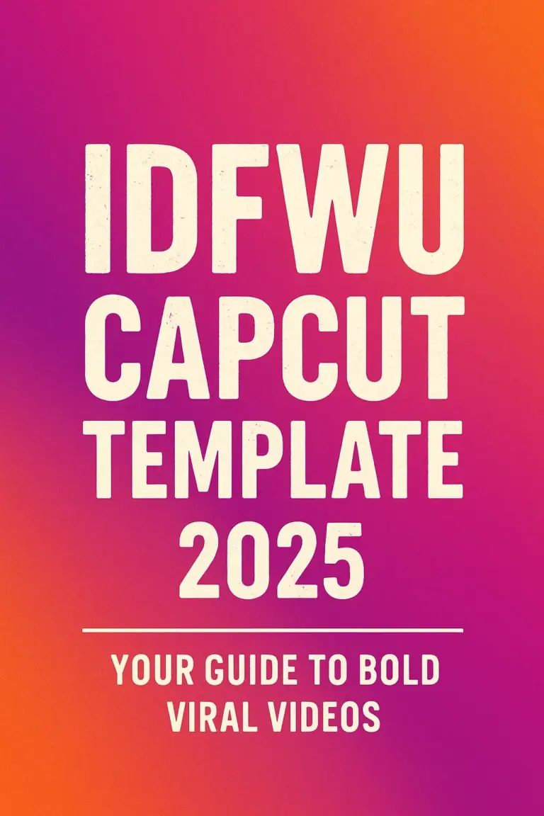 IDFWU CapCut Template